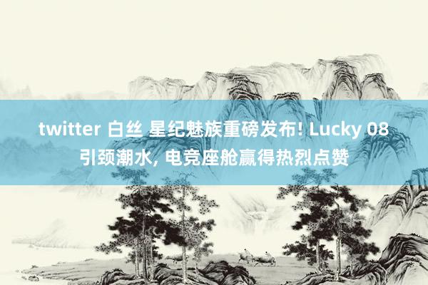 twitter 白丝 星纪魅族重磅发布! Lucky 08引颈潮水， 电竞座舱赢得热烈点赞