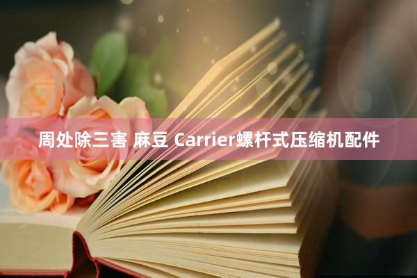 周处除三害 麻豆 Carrier螺杆式压缩机配件