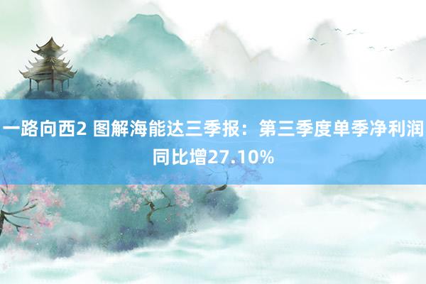 一路向西2 图解海能达三季报：第三季度单季净利润同比增27.10%